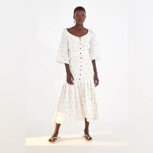 Beautiful beaded Farm Rio dress - size small!